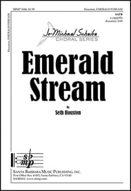 Emerald Stream SATB choral sheet music cover Thumbnail